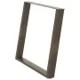 Patas para mesa comedor forma U 2uds acero natural 90x(72-73)cm von , Tischbeine - Ref: Foro24-4012803, Preis: 102,75 €, Raba...