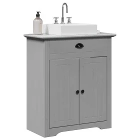 Mueble de baño con lavabo BODO gris 70x35x80 cm von , Badezimmermöbel - Ref: Foro24-4016865, Preis: 119,20 €, Rabatt: %