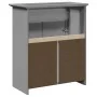 Mueble de baño con lavabo BODO gris 70x35x80 cm by , Bathroom furniture - Ref: Foro24-4016865, Price: 119,17 €, Discount: %