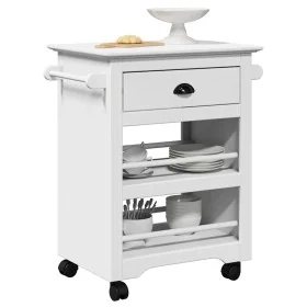 Carrito de cocina BODO blanco 67,5x45x80 cm by , Kitchen and dining carts - Ref: Foro24-4016878, Price: 108,75 €, Discount: %