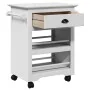 Carrito de cocina BODO blanco 67,5x45x80 cm von , Küchen- und Speisewagen - Ref: Foro24-4016878, Preis: 108,75 €, Rabatt: %