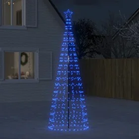 Árbol de Navidad LED con estacas 570 LEDs azul 300 cm de , Arboles de navidad - Ref: Foro24-358107, Precio: 62,50 €, Descuent...
