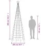 Árbol de Navidad LED con estacas 570 LEDs azul 300 cm by , Christmas trees - Ref: Foro24-358107, Price: 62,50 €, Discount: %