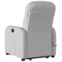 Sillón de masaje eléctrico reclinable elevable tela gris nube by , Armchairs - Ref: Foro24-3303011, Price: 336,67 €, Discount: %