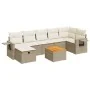 Set de sofás de jardín y cojines 8 piezas ratán sintético beige von , Gartensets - Ref: Foro24-3325824, Preis: 560,63 €, Raba...