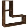 Estantes pared 2 uds madera contrachapada roble humo 50x15x50cm von , Regale und Regale - Ref: Foro24-826641, Preis: 28,34 €,...