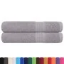 Toallas 2 piezas gris 100x200 cm 360 g/m² 100% Algodón by , Towels - Ref: Foro24-136842, Price: 35,85 €, Discount: %