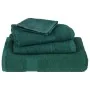Toallas de sauna 2 uds 100% algodón verde 80x200 cm 360 gsm de , Toallas - Ref: Foro24-136863, Precio: 35,10 €, Descuento: %