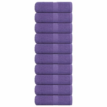Toallas invitados 10 uds 100% algodón púrpura 30x50 cm 360 gsm by , Towels - Ref: Foro24-136877, Price: 22,47 €, Discount: %