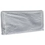 Leñero con protector de lluvia 300x25x150 cm acero galvanizado by , Firewood bags and holders - Ref: Foro24-4100712, Price: 4...