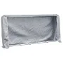 Leñero con protector de lluvia 300x25x150 cm acero galvanizado by , Firewood bags and holders - Ref: Foro24-4100712, Price: 4...