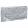 Leñero con protector de lluvia 300x25x150 cm acero galvanizado by , Firewood bags and holders - Ref: Foro24-4100712, Price: 4...