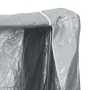 Leñero con protector de lluvia 300x25x150 cm acero galvanizado by , Firewood bags and holders - Ref: Foro24-4100712, Price: 4...