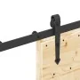 Puerta corredera con herrajes madera maciza de pino 70x210 cm de , Puertas - Ref: Foro24-3332640, Precio: 180,42 €, Descuento: %