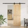 Puerta corredera con herrajes madera maciza de pino 70x210 cm de , Puertas - Ref: Foro24-3332682, Precio: 180,90 €, Descuento: %