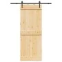 Puerta corredera con herrajes madera maciza de pino 80x210 cm von , Türen - Ref: Foro24-3332689, Preis: 173,71 €, Rabatt: %