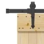 Puerta corredera con herrajes madera maciza de pino 80x210 cm von , Türen - Ref: Foro24-3332689, Preis: 173,71 €, Rabatt: %