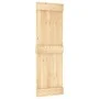 Puerta corredera con herrajes madera maciza de pino 70x210 cm by , Doors - Ref: Foro24-3332694, Price: 179,19 €, Discount: %