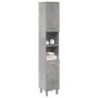 Armario de baño contrachapada gris hormigón 30x30x179 cm von , Badezimmermöbel - Ref: Foro24-856139, Preis: 74,25 €, Rabatt: %