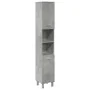 Armario de baño contrachapada gris hormigón 30x30x179 cm von , Badezimmermöbel - Ref: Foro24-856139, Preis: 74,25 €, Rabatt: %