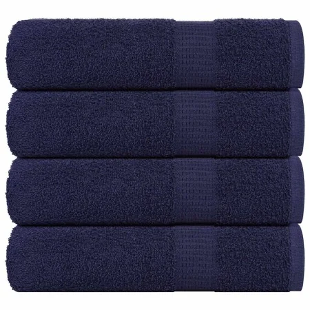Toallas de ducha 4uds 100% algodón azul marino 70x140cm 360 gsm by , Towels - Ref: Foro24-136786, Price: 36,54 €, Discount: %