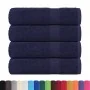 Toallas de ducha 4uds 100% algodón azul marino 70x140cm 360 gsm by , Towels - Ref: Foro24-136786, Price: 36,54 €, Discount: %