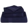 Toallas de ducha 4uds 100% algodón azul marino 70x140cm 360 gsm by , Towels - Ref: Foro24-136786, Price: 36,54 €, Discount: %