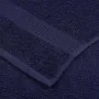 Toallas de sauna 4uds 100% algodón azul marino 80x200cm 360 gsm de , Toallas - Ref: Foro24-136792, Precio: 49,92 €, Descuento: %