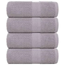 Toallas invitados 4 uds 100% algodón gris 30x50 cm 360 gsm von , Handtücher - Ref: Foro24-136828, Preis: 14,31 €, Rabatt: %