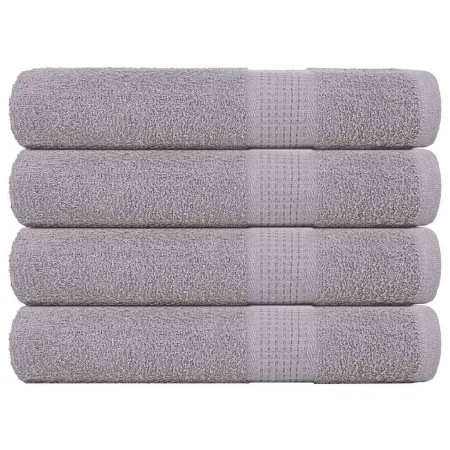 Toallas de sauna 4 uds 100% algodón gris 80x200 cm 360 gsm by , Towels - Ref: Foro24-136840, Price: 49,83 €, Discount: %