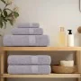Toallas de sauna 4 uds 100% algodón gris 80x200 cm 360 gsm by , Towels - Ref: Foro24-136840, Price: 49,83 €, Discount: %
