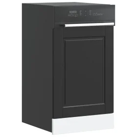 Panel para lavavajillas Porto madera contrachapada negro von , Küchenschränke - Ref: Foro24-854128, Preis: 28,52 €, Rabatt: %