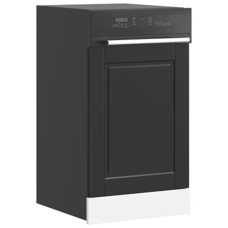 Panel para lavavajillas Porto madera contrachapada negro de , Armarios de cocina - Ref: Foro24-854128, Precio: 28,52 €, Descu...