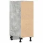 Armario debajo fregadero madera contrachapada gris de , Armarios de cocina - Ref: Foro24-854196, Precio: 53,45 €, Descuento: %