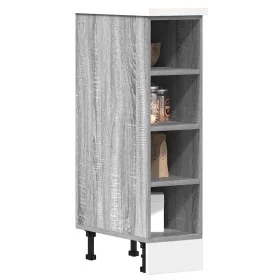 Armario bajo de madera de ingeniería gris sonoma 20x44,5x81,5cm by , Kitchen cabinets - Ref: Foro24-854189, Price: 57,03 €, D...