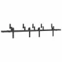 Kit de herrajes para puertas correderas acero negro 200 cm by , Door items - Ref: Foro24-3295722, Price: 132,85 €, Discount: %