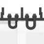 Kit de herrajes para puertas correderas acero negro 200 cm by , Door items - Ref: Foro24-3295734, Price: 124,71 €, Discount: %