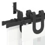 Kit de herrajes para puertas correderas acero negro 200 cm by , Door items - Ref: Foro24-3295734, Price: 124,71 €, Discount: %