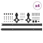 Kit de herrajes para puertas correderas acero negro 305 cm von , Türartikel - Ref: Foro24-3295755, Preis: 260,72 €, Rabatt: %