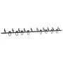 Kit de herrajes para puertas correderas acero negro 366 cm by , Door items - Ref: Foro24-3295757, Price: 197,12 €, Discount: %