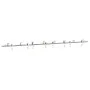 Kit de herrajes para puerta corredera 400 cm acero plateado by , Door items - Ref: Foro24-3295774, Price: 449,10 €, Discount: %