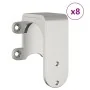 Kit de herrajes para puerta corredera 400 cm acero plateado by , Door items - Ref: Foro24-3295774, Price: 449,10 €, Discount: %