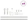 Kit de herrajes para puerta corredera 400 cm acero plateado by , Door items - Ref: Foro24-3295774, Price: 449,10 €, Discount: %