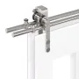 Kit de herrajes para puerta corredera 400 cm acero plateado by , Door items - Ref: Foro24-3295774, Price: 449,10 €, Discount: %
