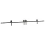 Kit de herrajes para puertas correderas acero negro 366 cm by , Door items - Ref: Foro24-3295797, Price: 95,88 €, Discount: %