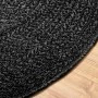Alfombra ZIZUR apariencia yute interior exterior antracita von , Teppiche - Ref: Foro24-4010356, Preis: 85,10 €, Rabatt: %