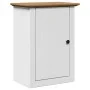 Juego muebles baño BODO 3pzas madera maciza pino blanco marrón by , Bathroom furniture - Ref: Foro24-3307648, Price: 266,94 €...