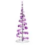 VidaXL LED para árbol de Navidad con bolas 100 LED blanco cálido 150cm by , Christmas lights - Ref: Foro24-3318565, Price: 74...