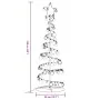 VidaXL LED para árbol de Navidad con bolas 100 LED blanco cálido 150cm by , Christmas lights - Ref: Foro24-3318565, Price: 74...
