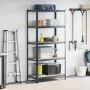 Estante de almacenaje 5 niveles acero y contrachapada antracita by , Industrial shelving - Ref: Foro24-4016962, Price: 65,39 ...
